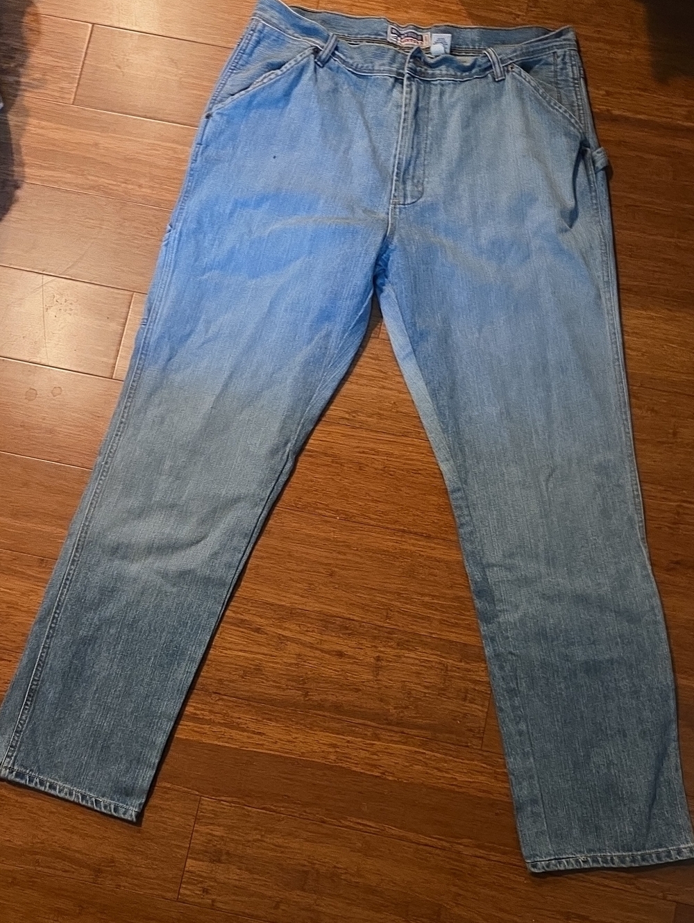 Vintage Y2K Old Navy Painter's Jeans Baggy Carpenter Denim 38x34 VGC